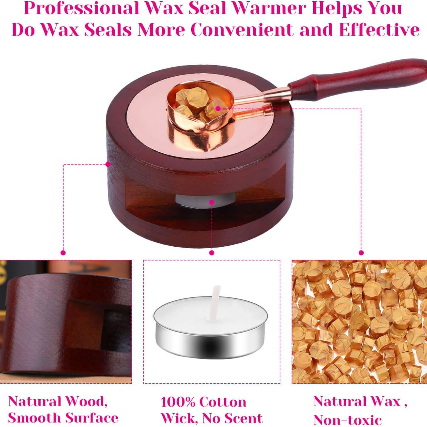 Wax Seal Set Includes 200 Gold - Wax Seal Stamp Set review and price