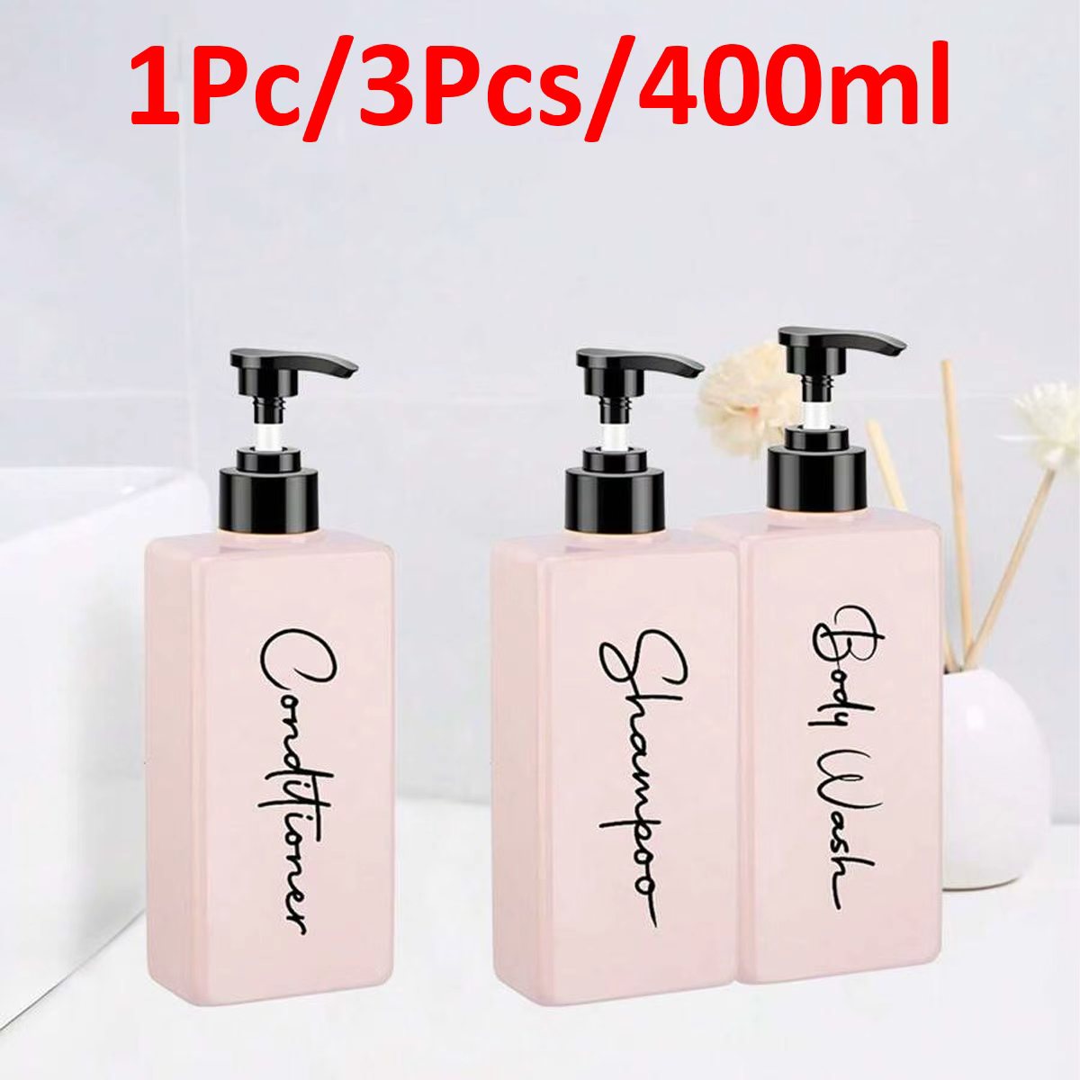 3-Pack 400ml Soap Dispenser wi - Gel Refill Pack review and price