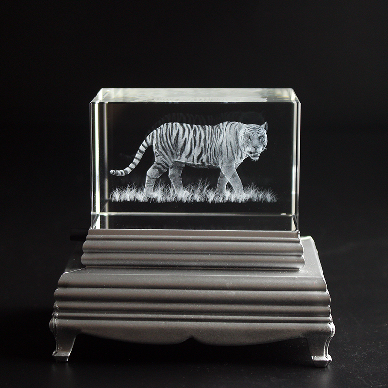 K9 Crystal Tiger Model Statue  - Paper Weight Crystal review and price