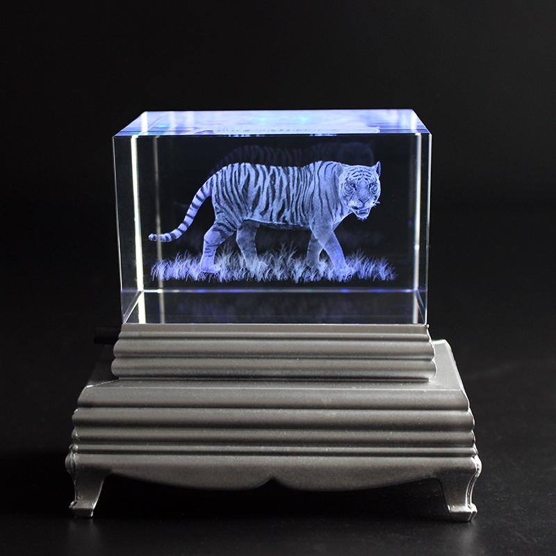 K9 Crystal Tiger Model Statue  - Paper Weight Crystal review and price