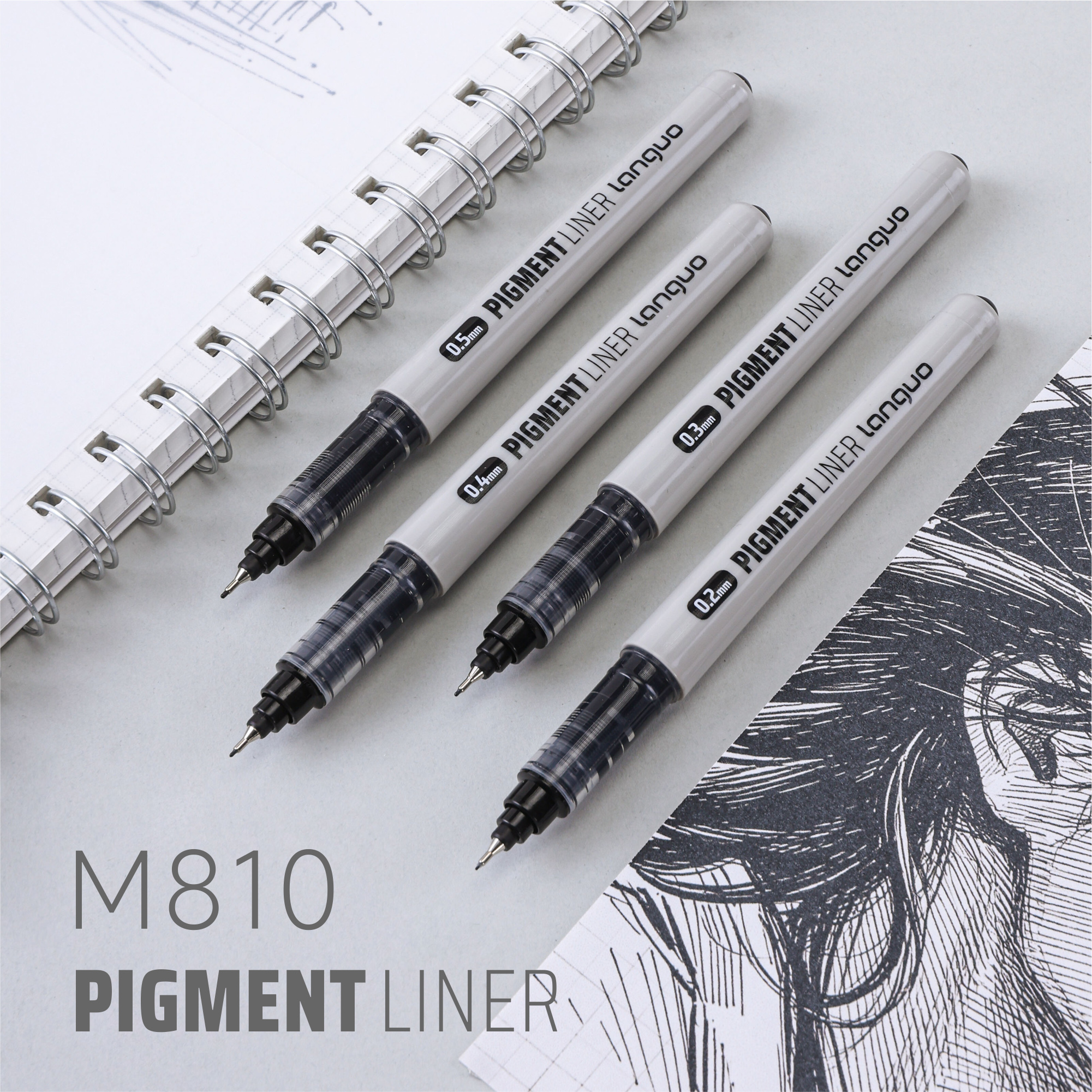 LANGUO 0.2/0.3/0.4/0.5 mm Micr - Correction Pen Fine review and price