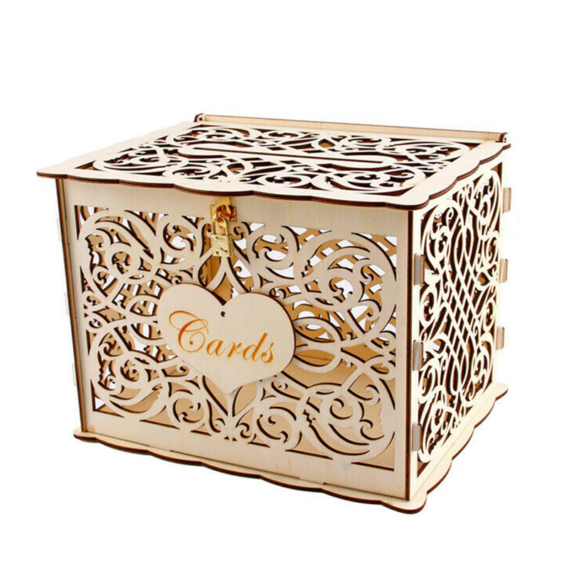 30X24X21cm DIY Wedding Gift Ca - Card Index Box review and price