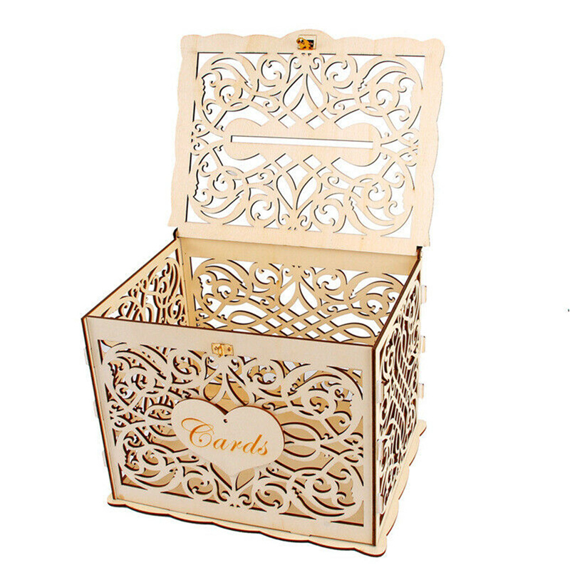 30X24X21cm DIY Wedding Gift Ca - Card Index Box review and price