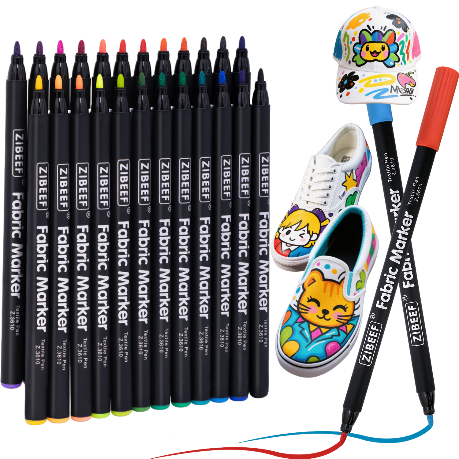12/24 Color Fabric Markers-Fin - Correction Pen Fine review and price