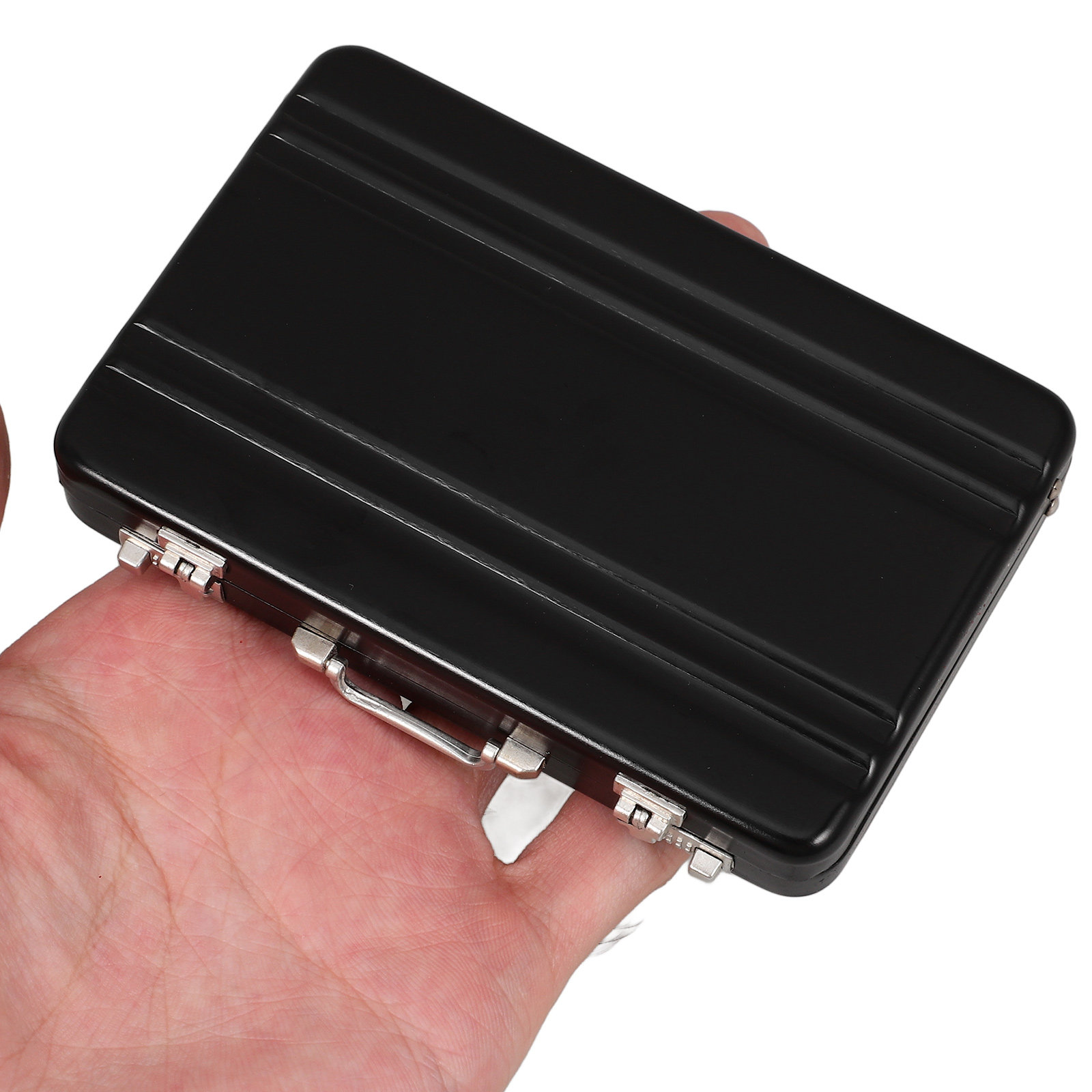 Premium Aluminum Alloy Cards S - Card Index Box review and price
