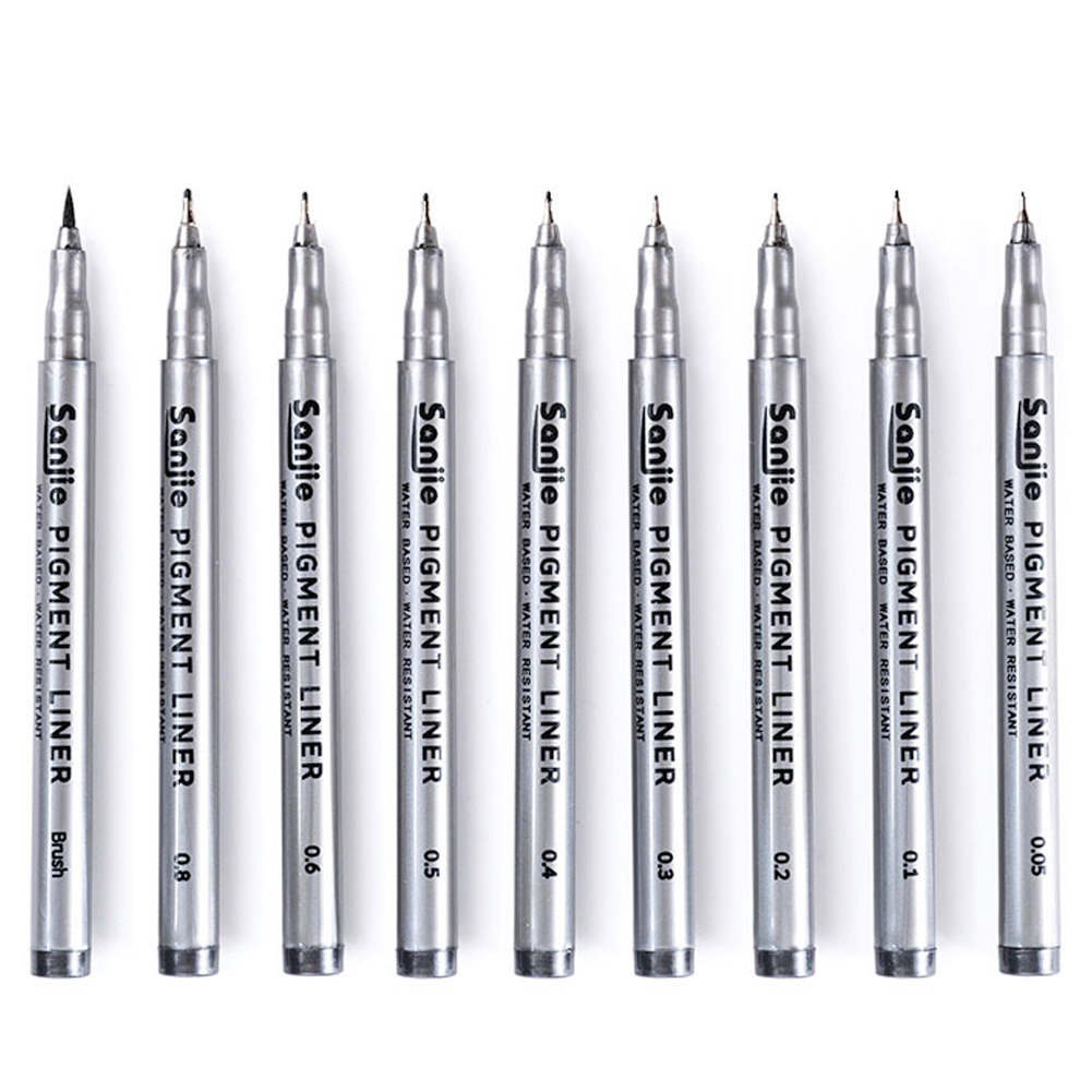 9-Piece Fine Line Waterproof I - Correction Pen Fine review and price