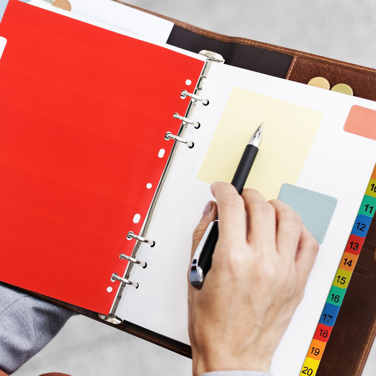 20 Pages A4 Colorful Plastic B - Tab Divider A4 review and price