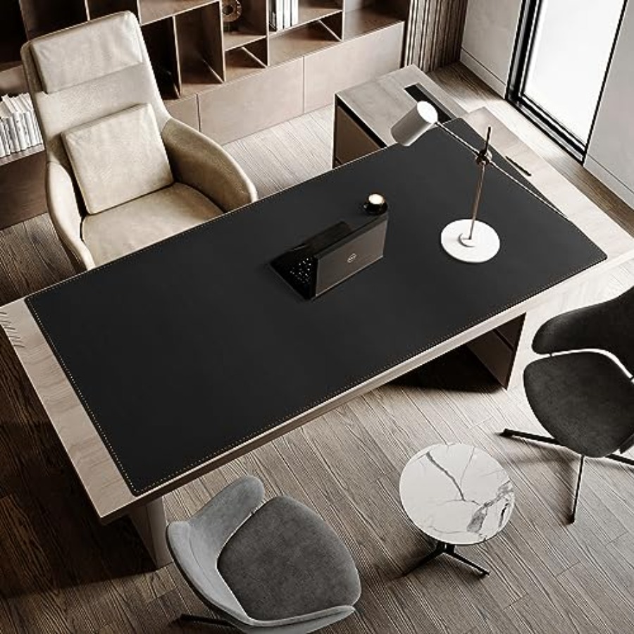 63x31.5 Leather Desk Mat XXL L - Leather Desk Pad review and price
