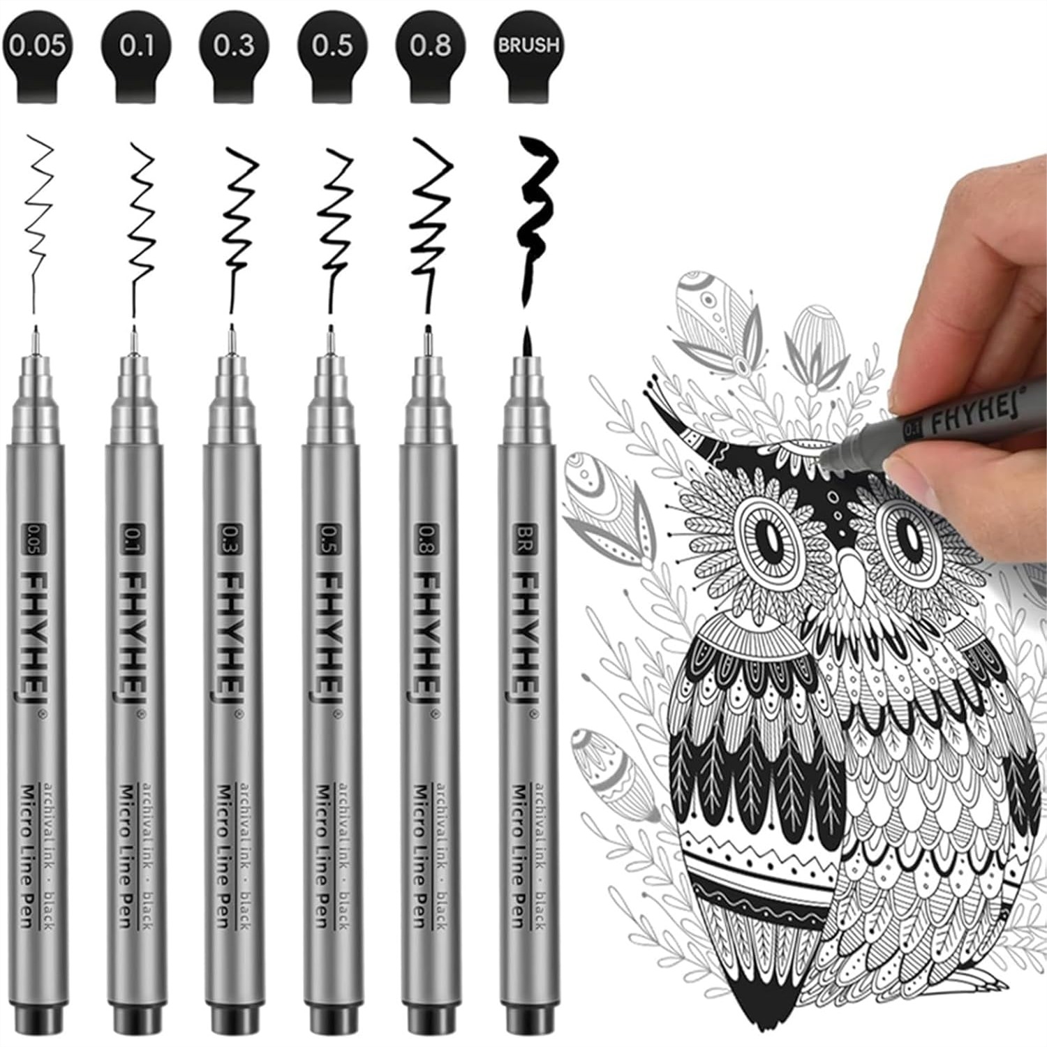 Micro Fineliner Drawing Art Pe - Archive Box Set review and price
