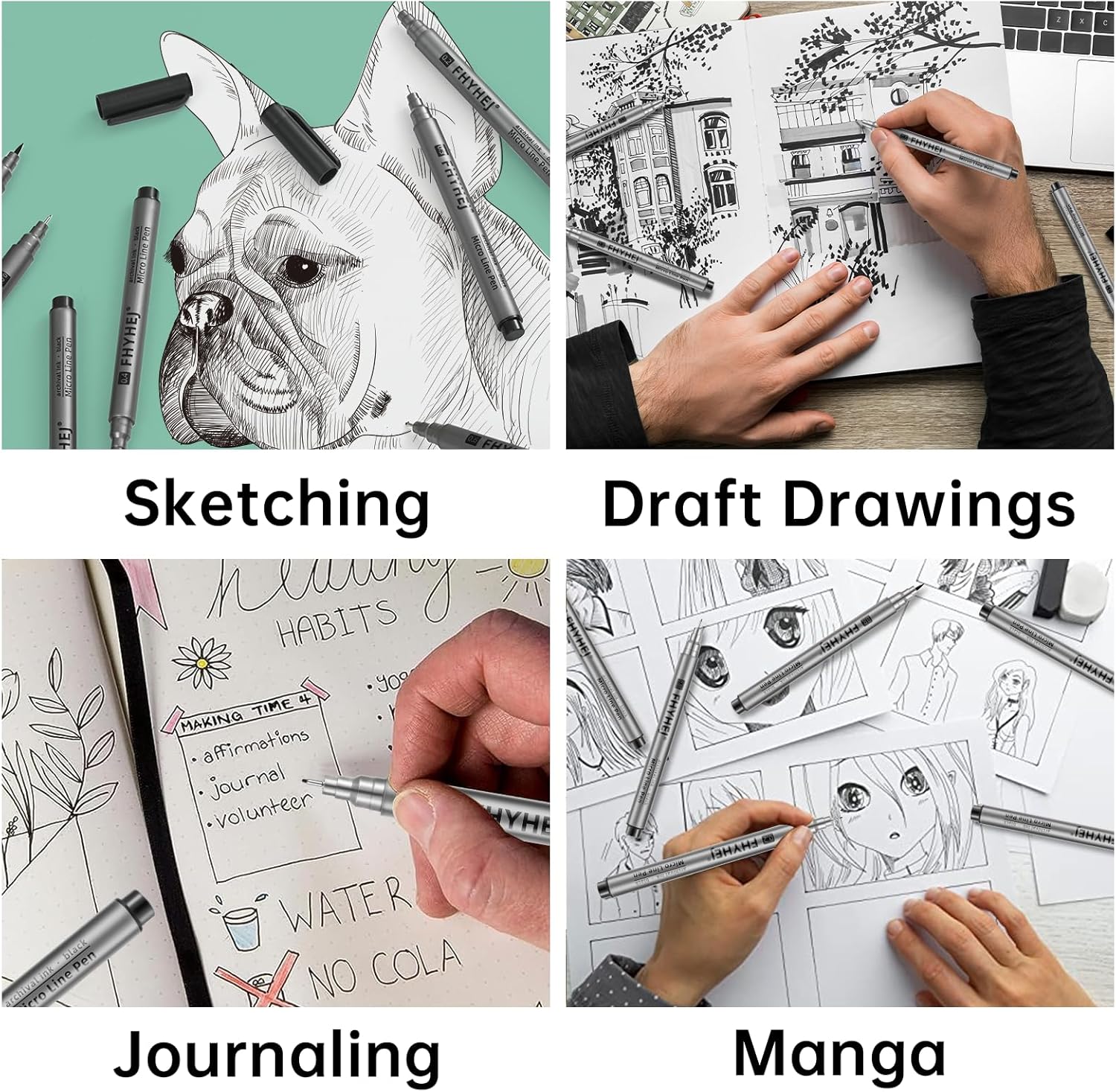 Micro Fineliner Drawing Art Pe - Archive Box Set review and price