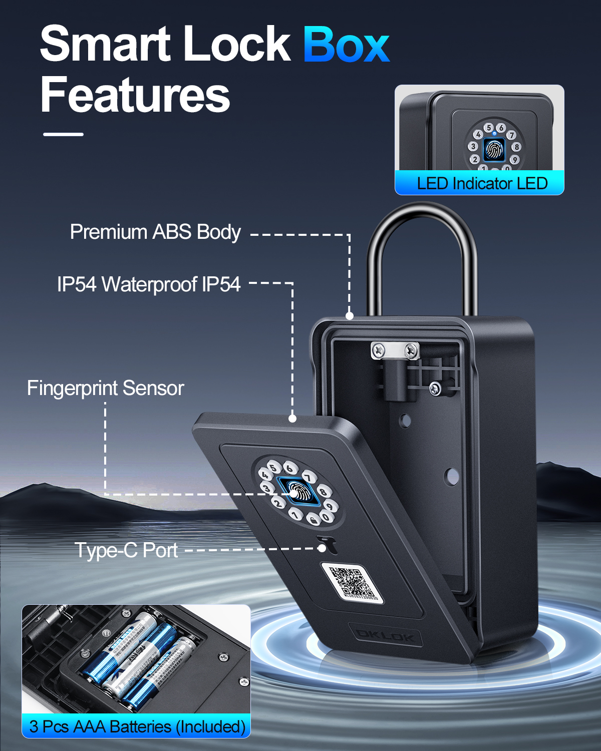 Hollarm Fingerprint Password S - Card Index Box review and price