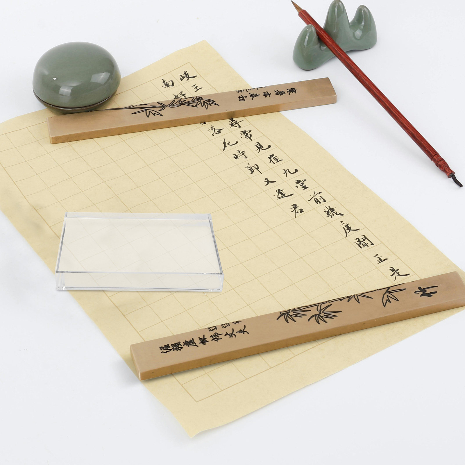 Crystal Square Glass Block Pap - Paper Weight Crystal review and price