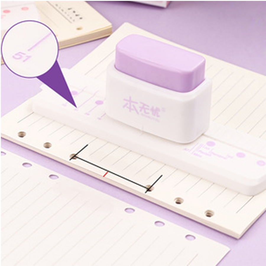 1pc three-hole punch, binder c - Binder A4 Lever review and price