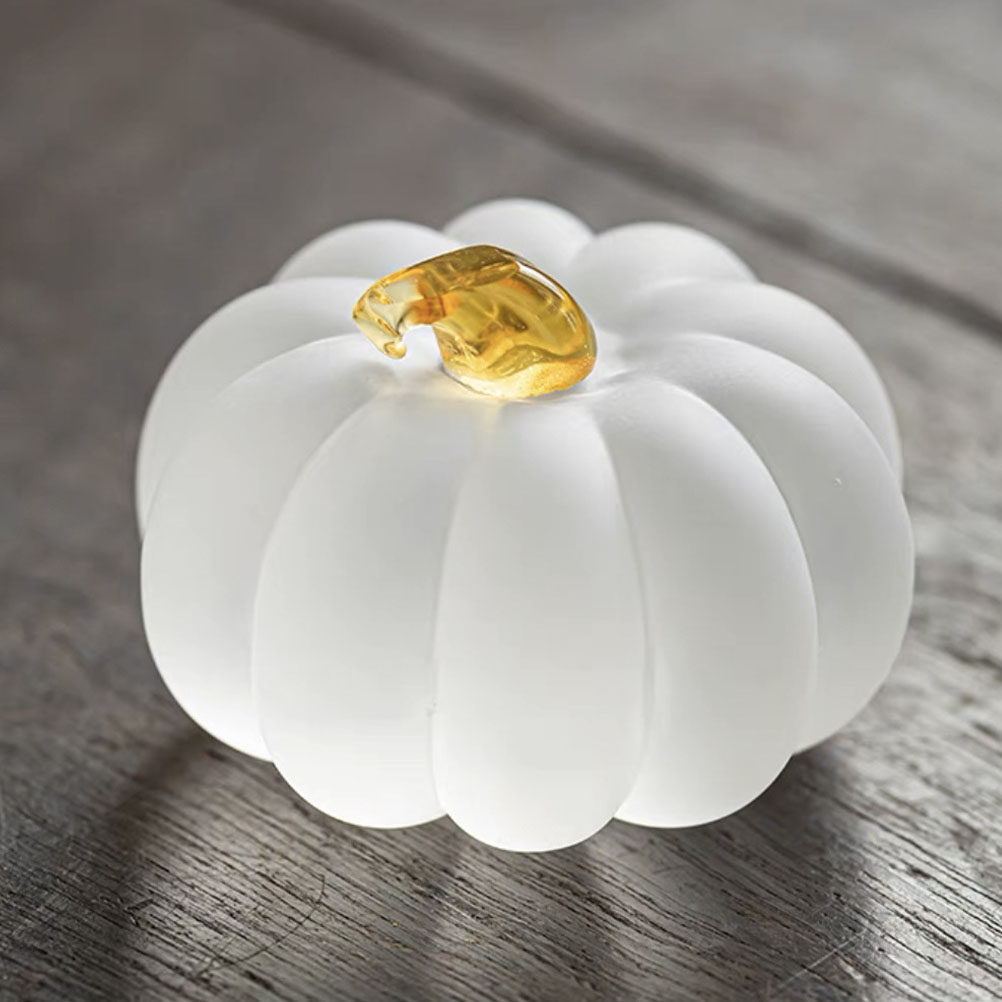 Pumpkin Shape Crystal Glass Pa - Paper Weight Crystal review and price
