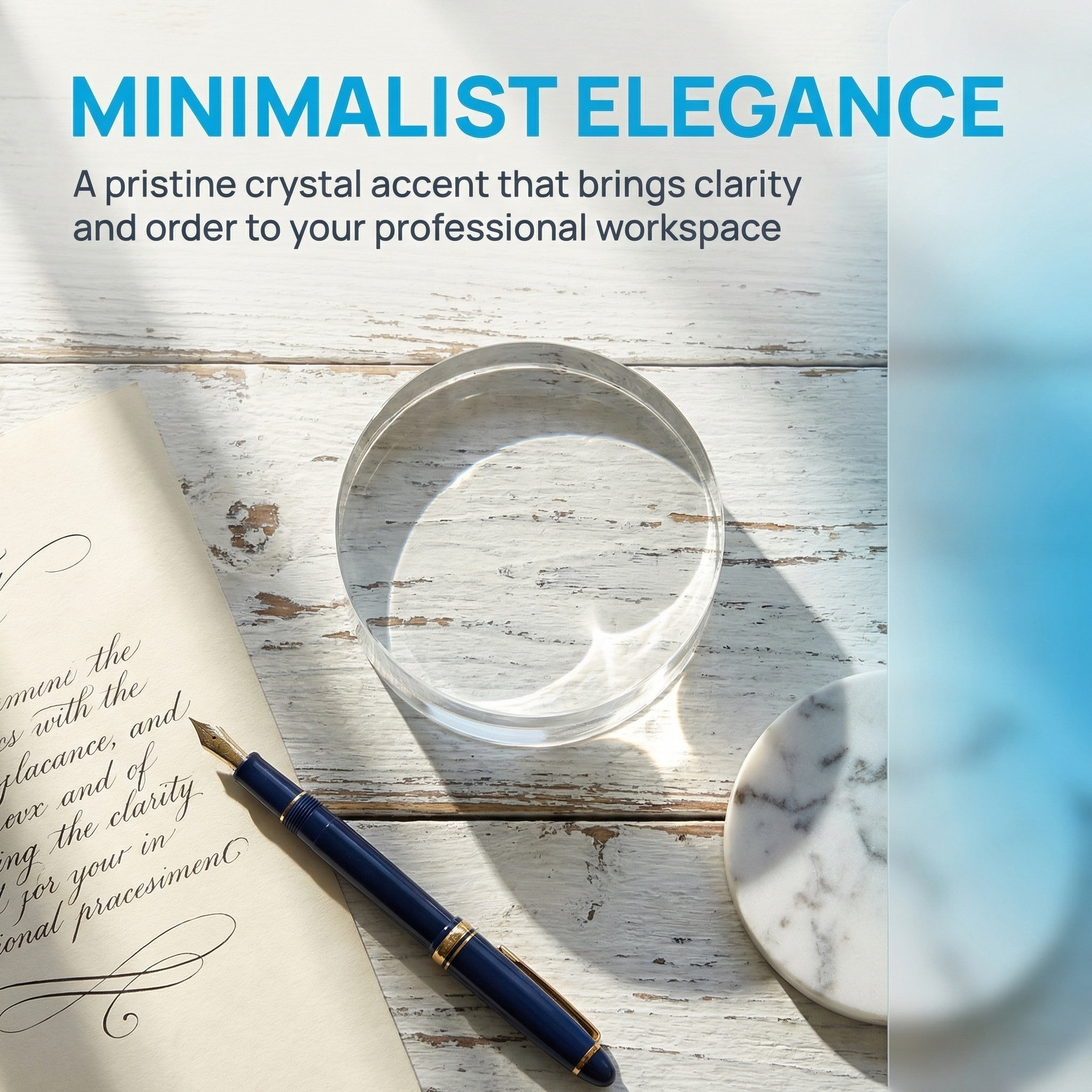 3.15 Inch Round Clear Crystal  - Paper Weight Crystal review and price