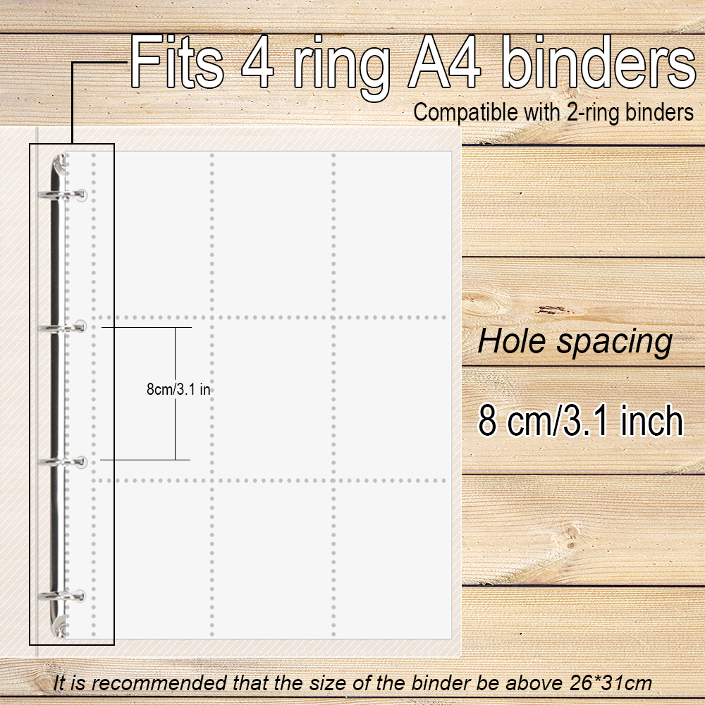 PLRBOK A4 Clear 10 Pcs Photo A - Binder A4 Lever review and price