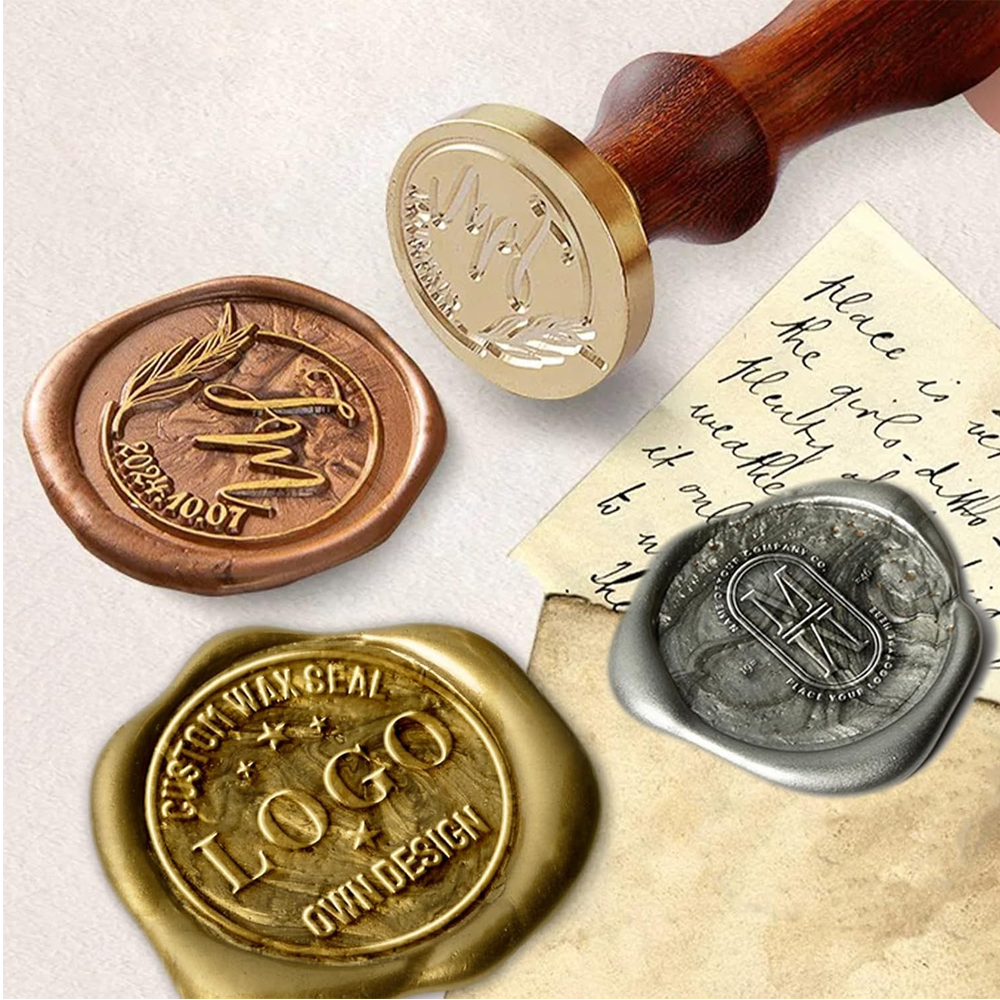 Custom Your Logo 25/30/40/50mm - Wax Seal Stamp Set review and price
