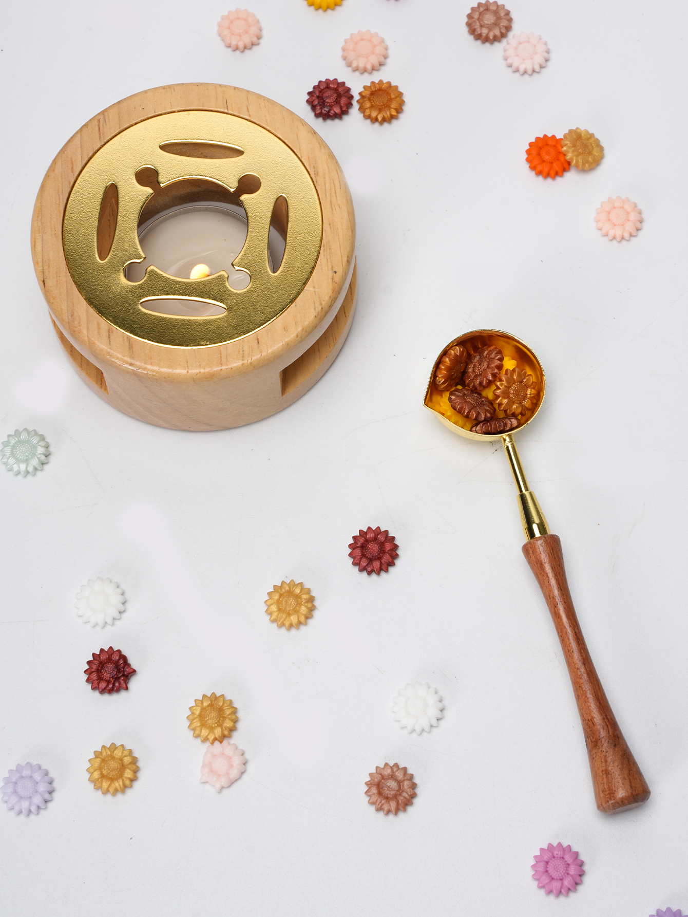 1set Wax Seal Set Wood Wax Mel - Wax Seal Stamp Set review and price
