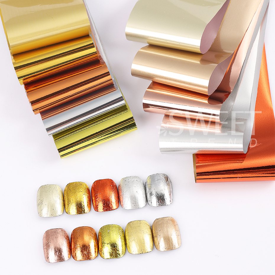 10pcs Metallic Nail Transfer F - Gel Refill Pack review and price