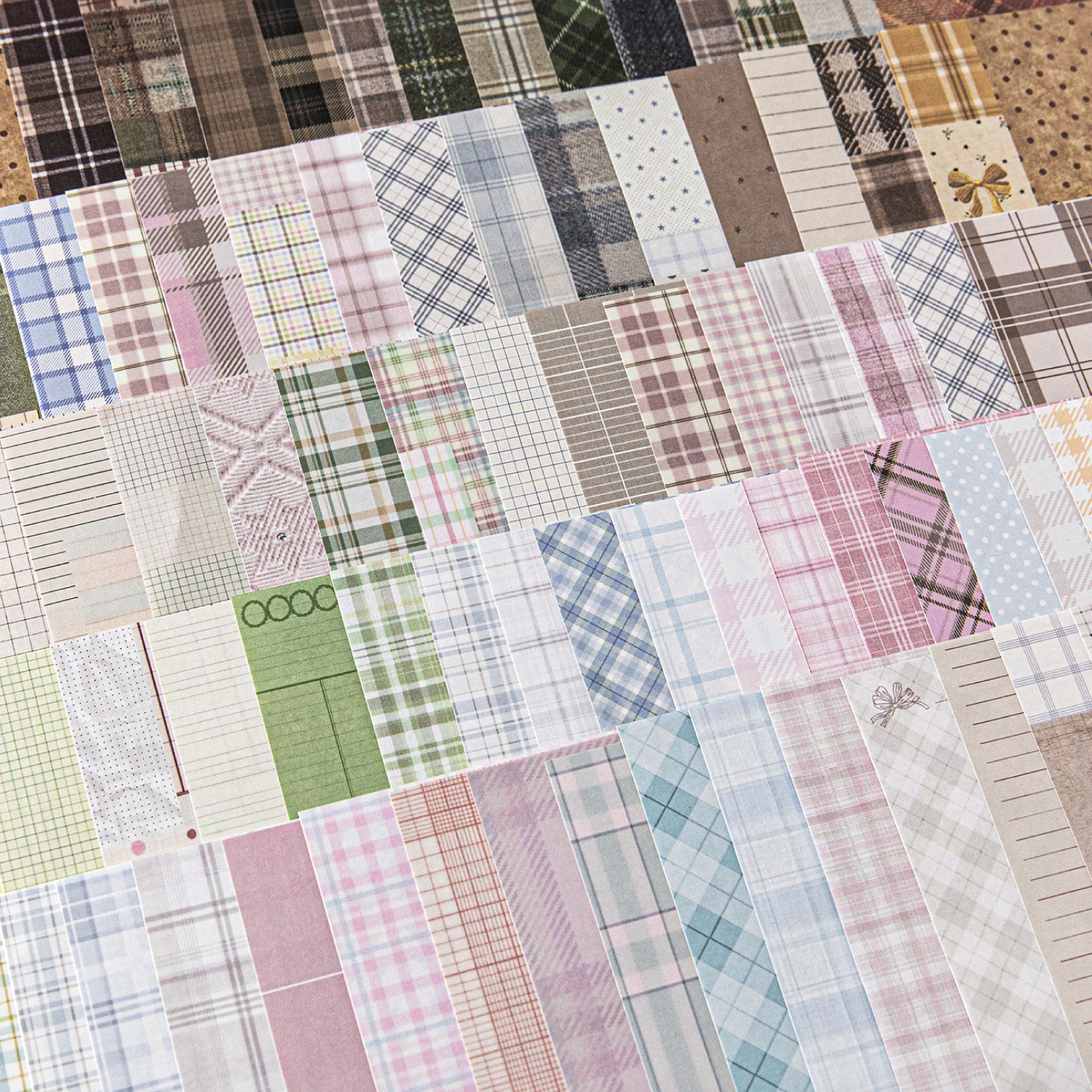 50pcs creative plaid Decor Scr - Ink Blotter Paper review and price