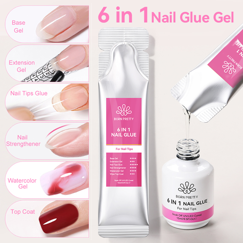 BORN PRETTY 15g 6 IN 1 Extensi - Gel Refill Pack review and price