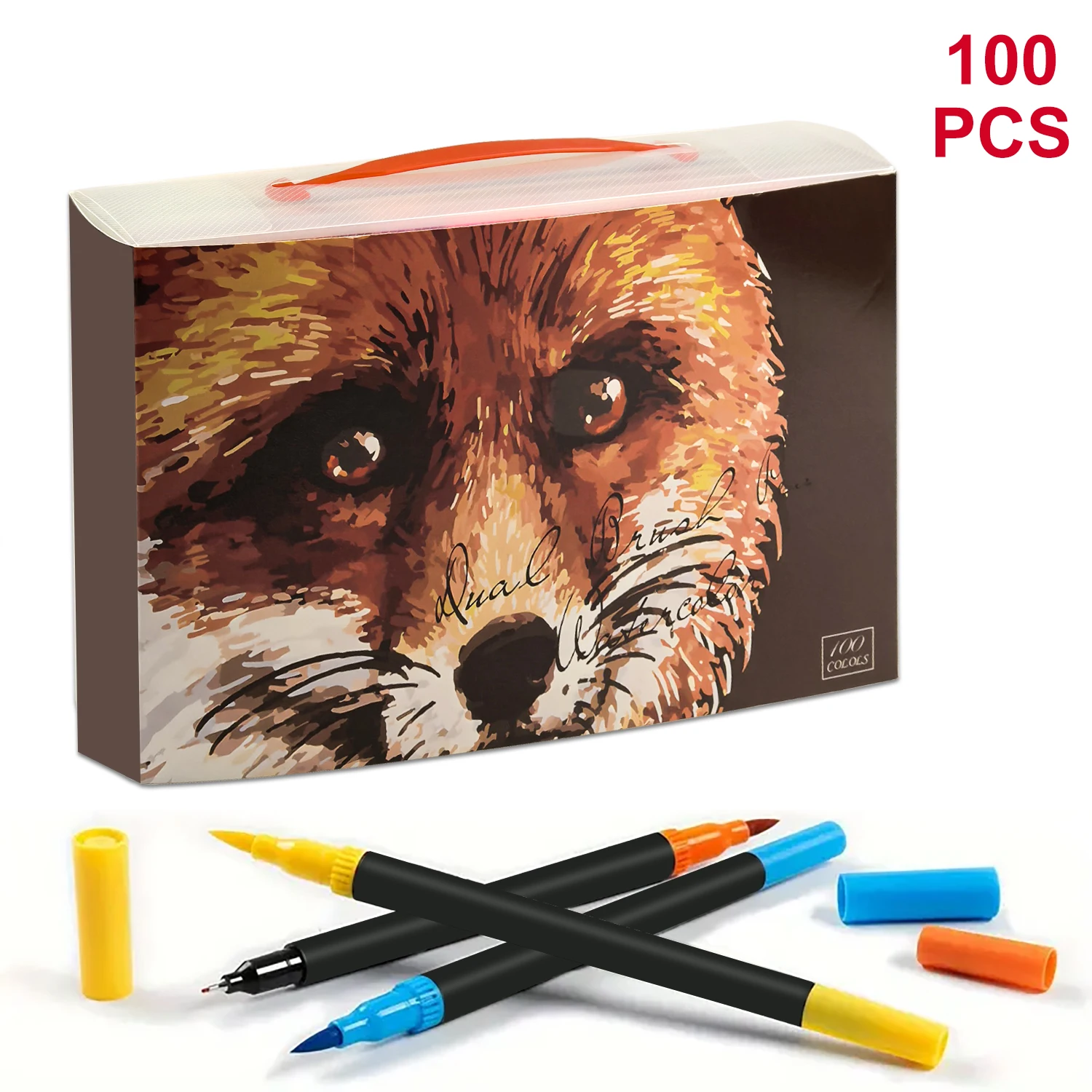 Dual Brush Pens Art Markers, 2 - Correction Pen Fine review and price