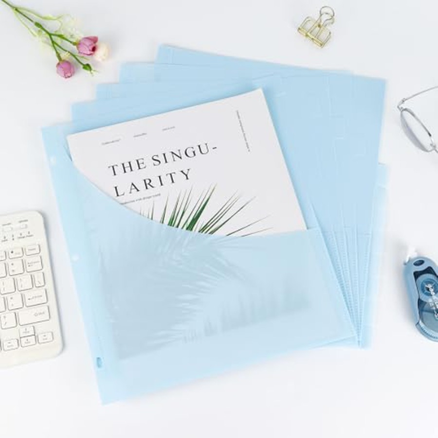 A4 Binder Dividers with Pocket - Tab Divider A4 review and price