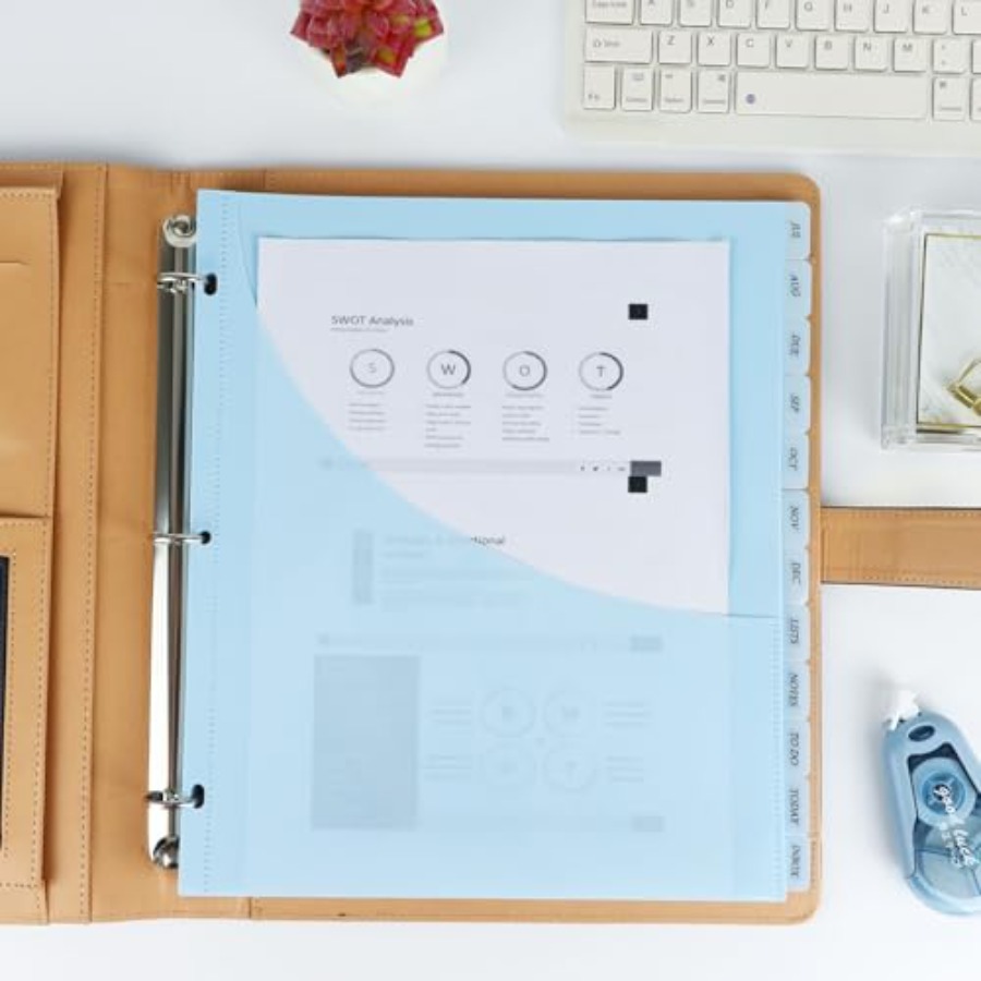 A4 Binder Dividers with Pocket - Tab Divider A4 review and price