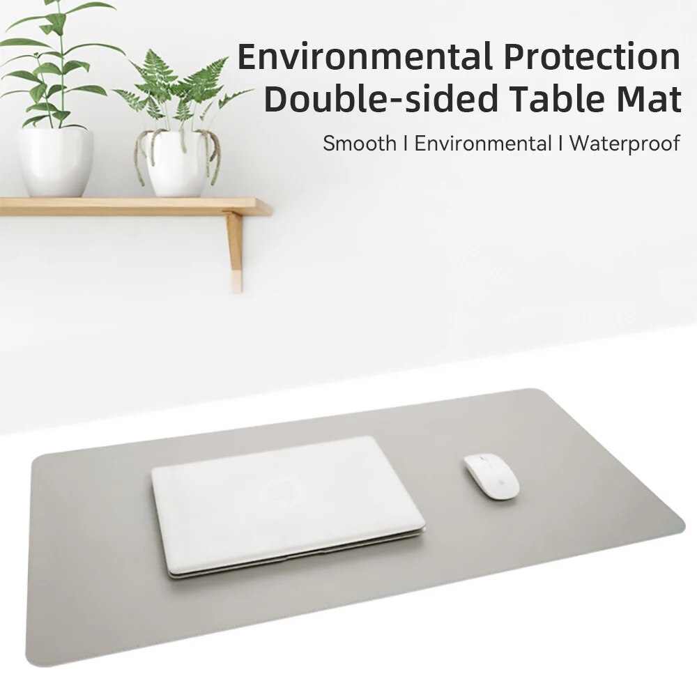 1 Pcs Large Size 60*30mm Offic - Leather Desk Pad review and price