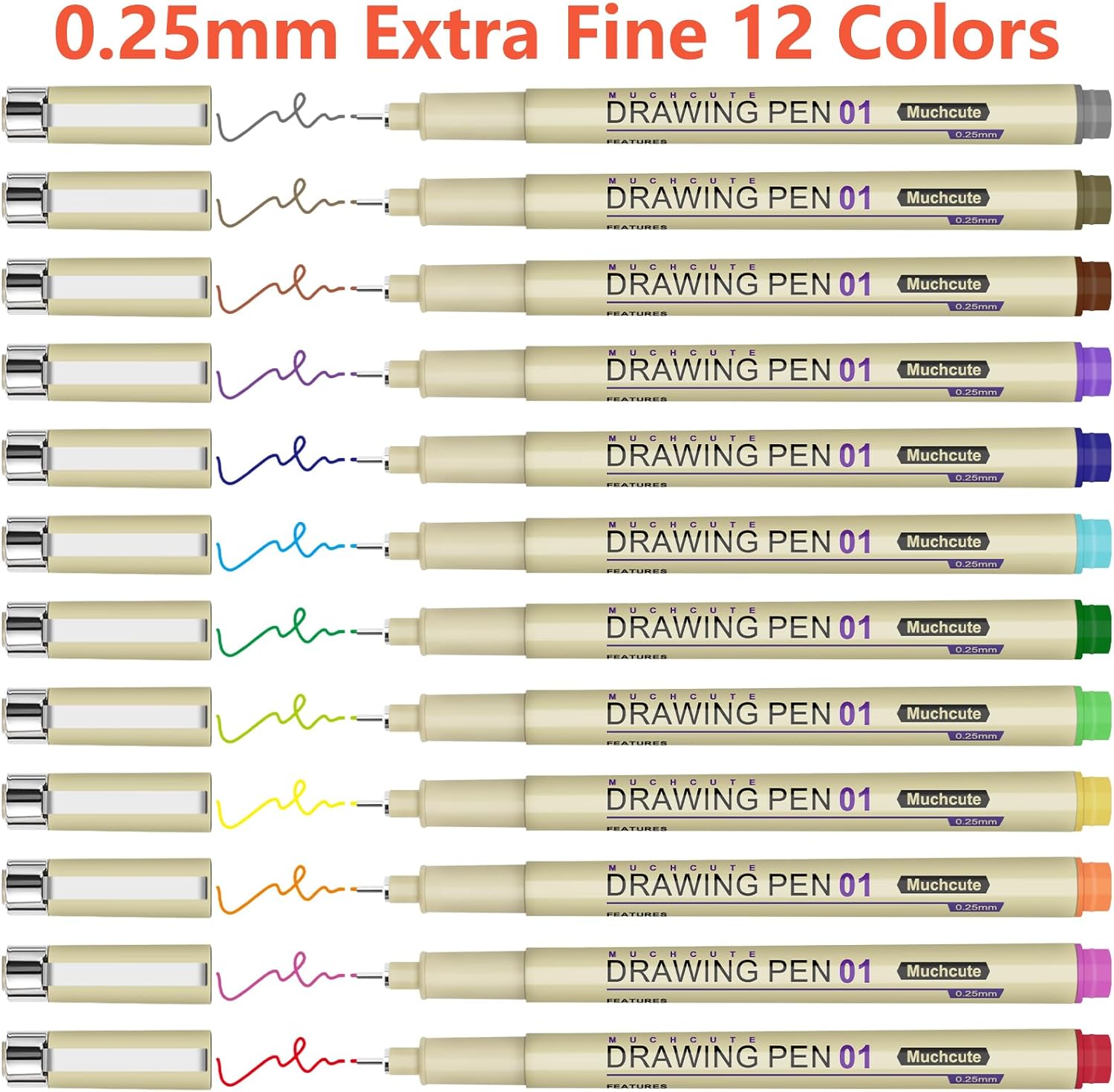20 Micro Fineliner Pens Set: 1 - Archive Box Set review and price