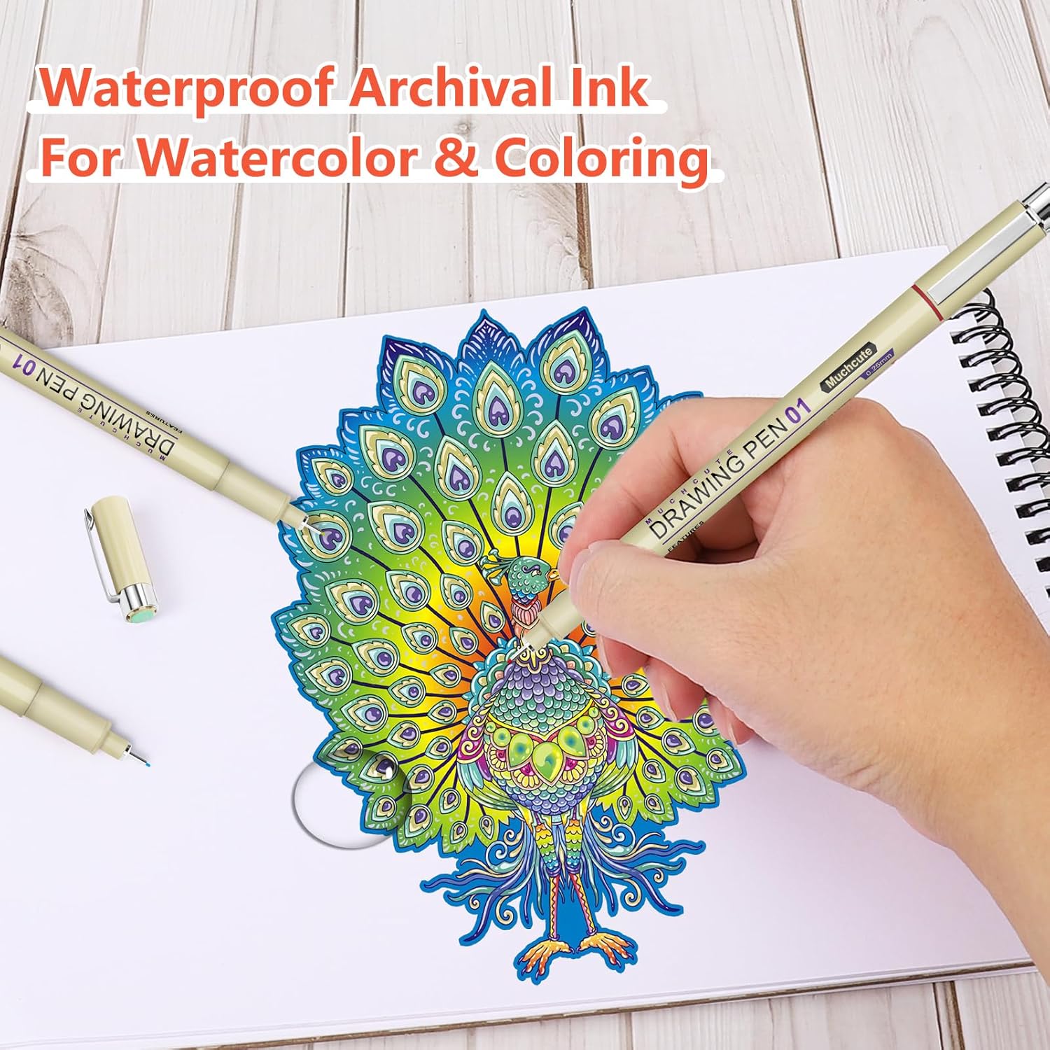 20 Micro Fineliner Pens Set: 1 - Archive Box Set review and price
