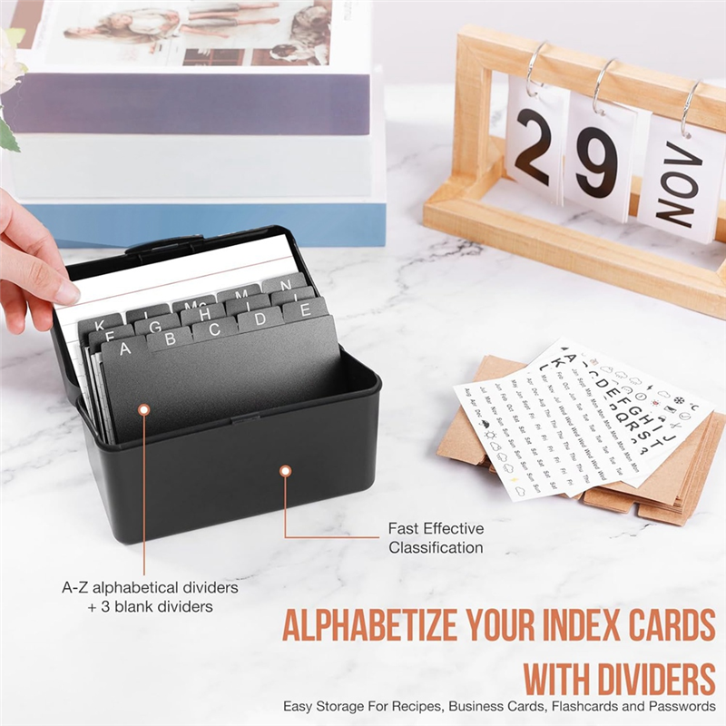 3Inchx5inch Index Card Holder  - Card Index Box review and price