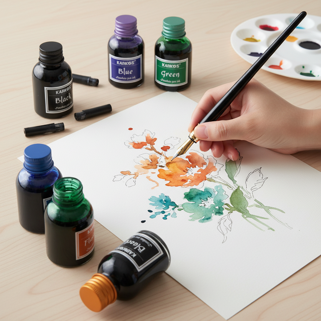 Colorful Ink 30ml Fountain Pen - Fountain Pen Bottled Ink review and price