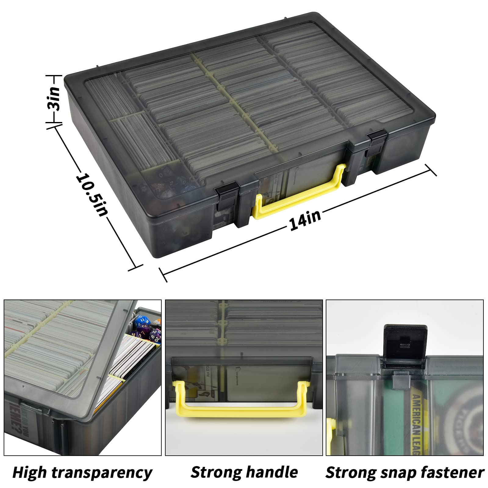 Trading Card Storage Box, 2300 - Card Index Box review and price