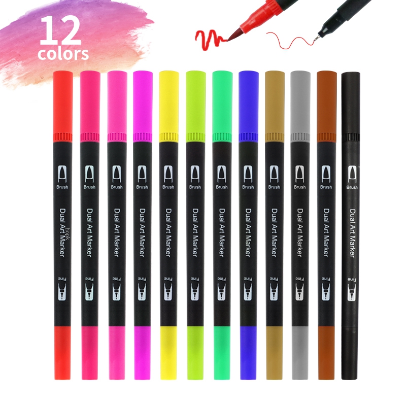12 Colors Artist Coloring Mark - Correction Pen Fine review and price