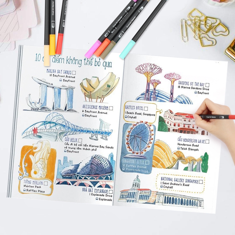 12 Colors Artist Coloring Mark - Correction Pen Fine review and price