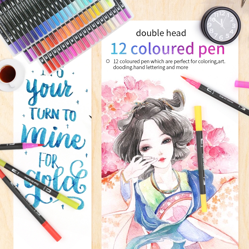 12 Colors Artist Coloring Mark - Correction Pen Fine review and price