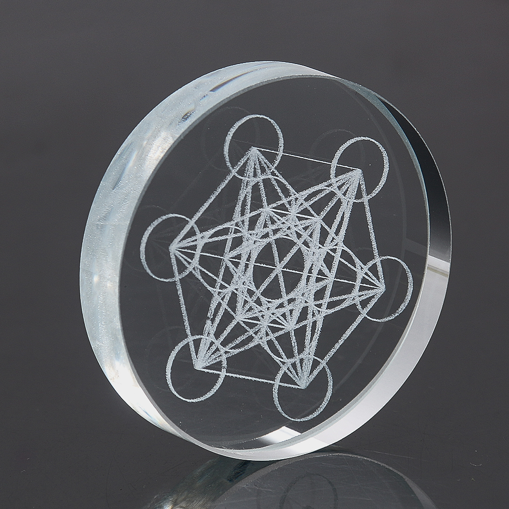 Metatron Cube Crystal Display  - Paper Weight Crystal review and price