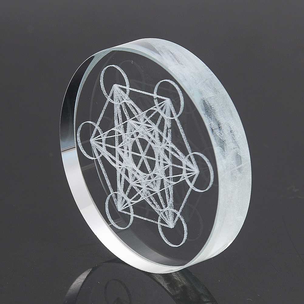 Metatron Cube Crystal Display  - Paper Weight Crystal review and price