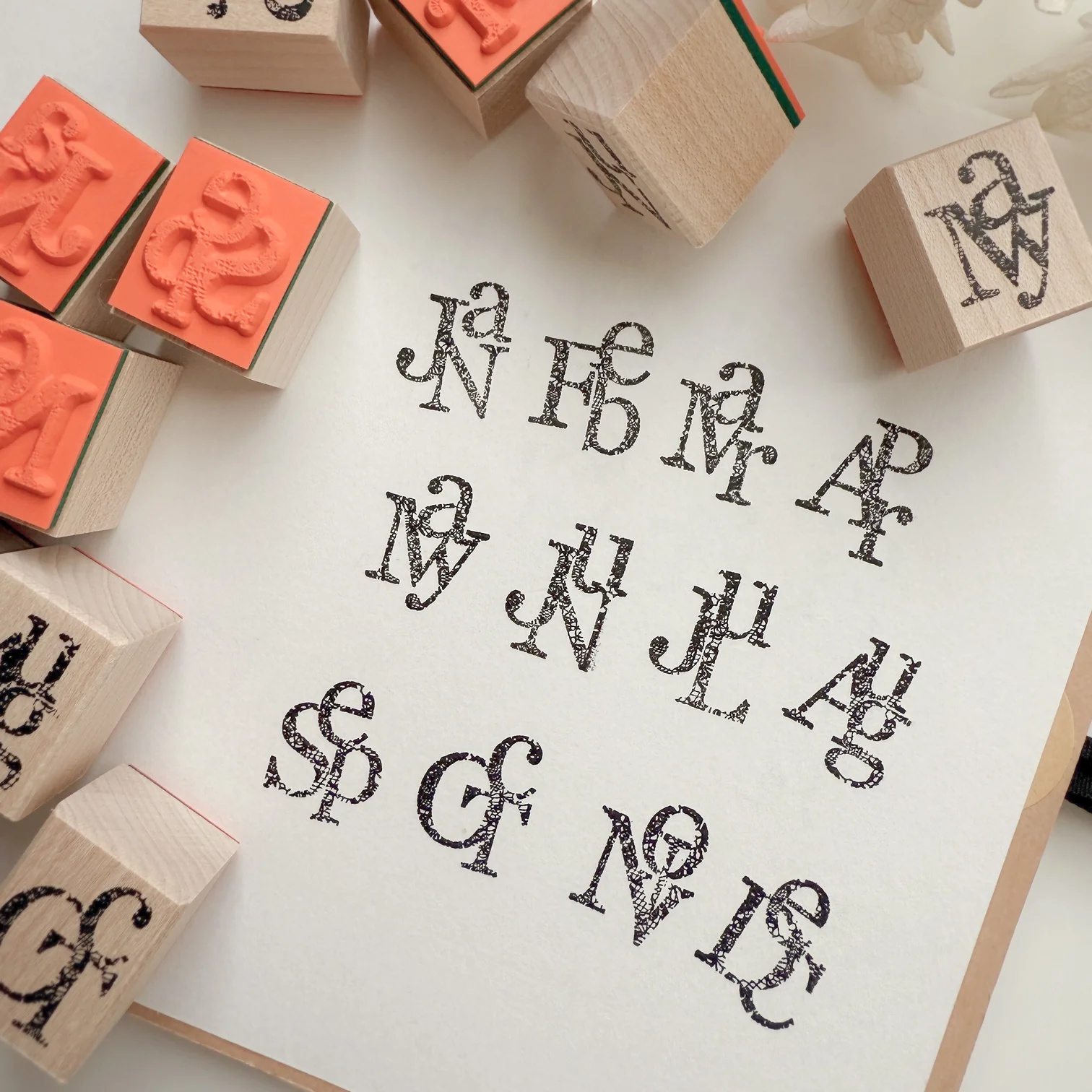 Journal Pages Vintage Month Wh - Rubber Date Stamp review and price