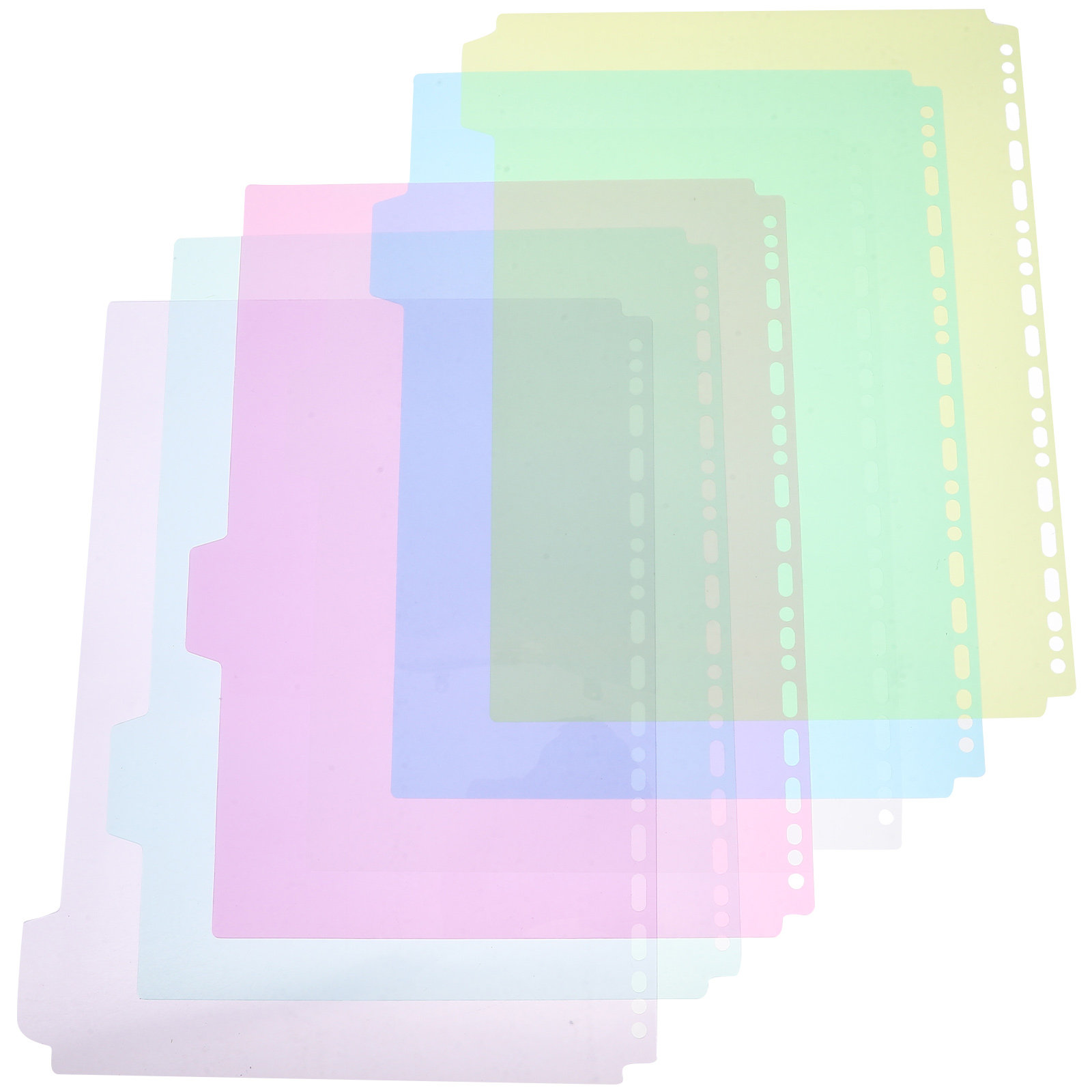 6Pcs Sturdy PP Tabbed Binder D - Tab Divider A4 review and price