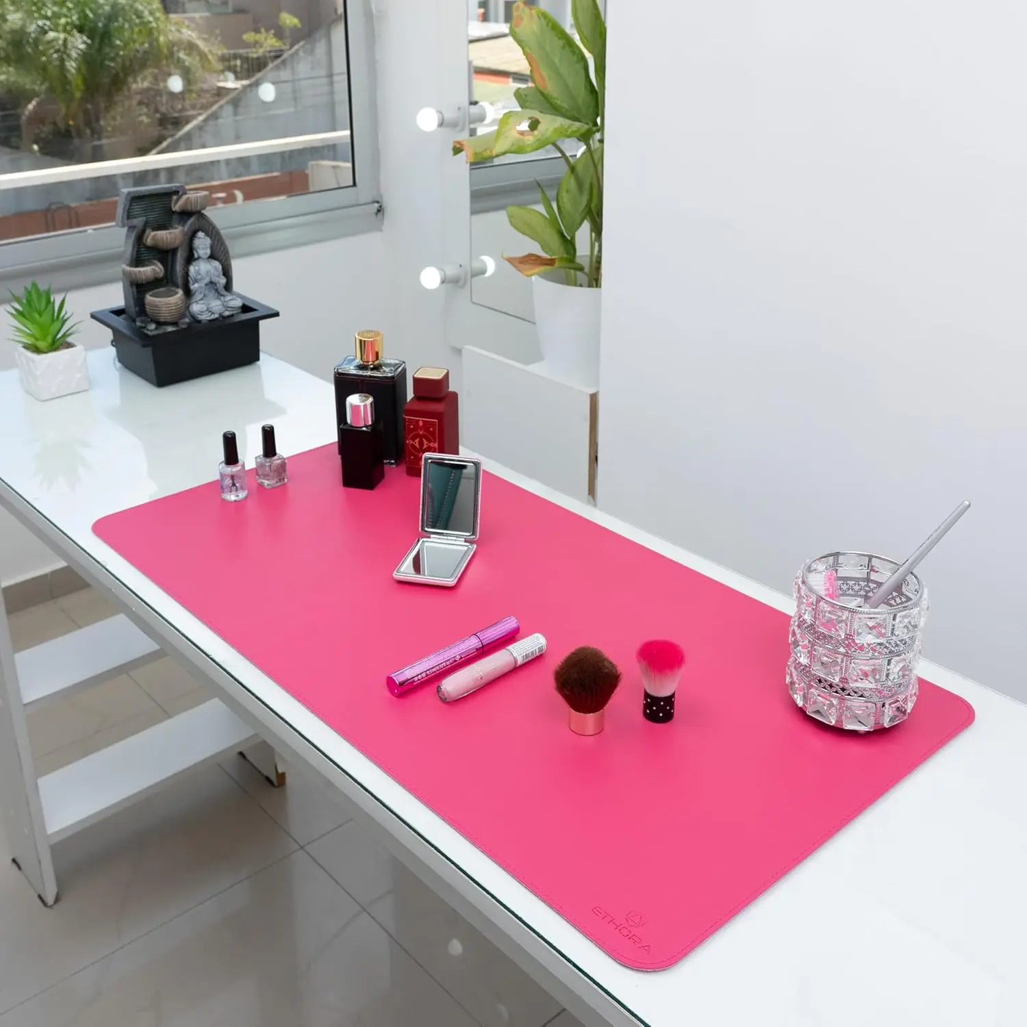 Desk Mat with Non-Slip Suede B - Leather Desk Pad review and price