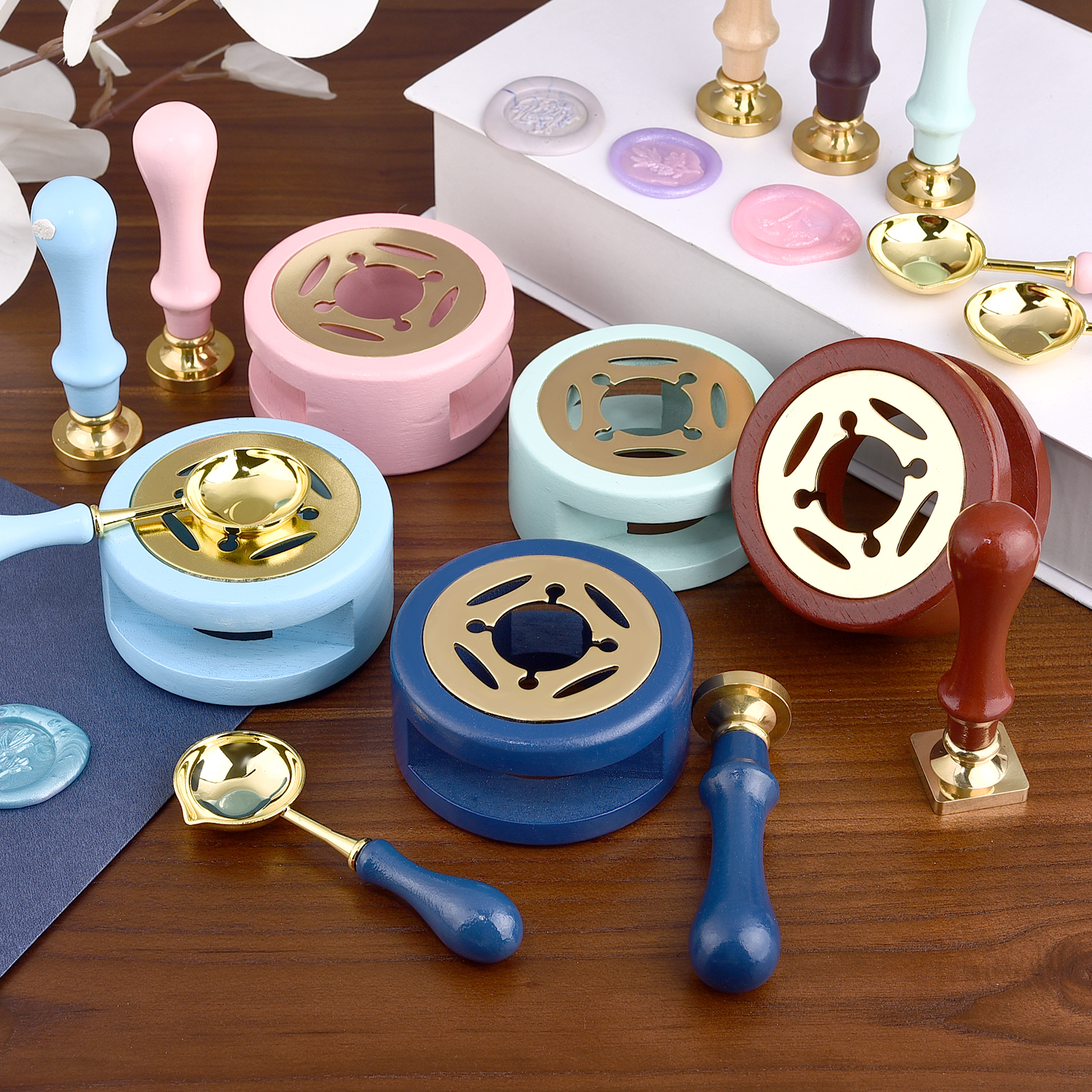 2/3Pcs Set Retro Sealing Wax F - Wax Seal Stamp Set review and price