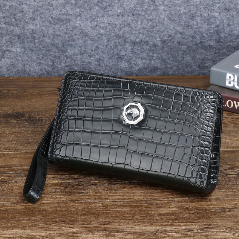 Men's Genuine Leather Clutch B - Index Card Holder review and price