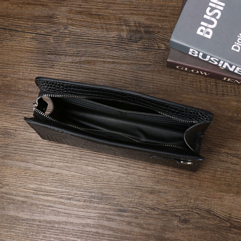 Men's Genuine Leather Clutch B - Index Card Holder review and price