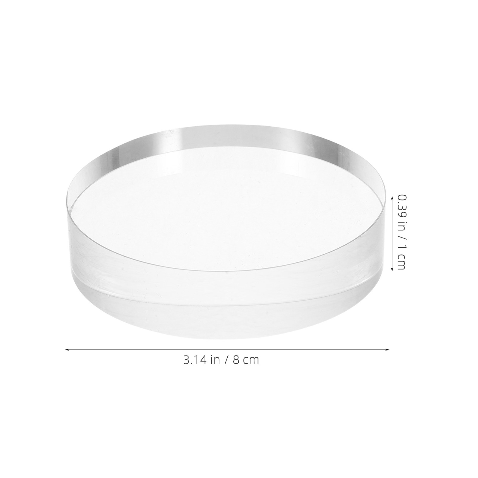 3.15 Inch Round Clear Crystal  - Book Weight Glass review and price