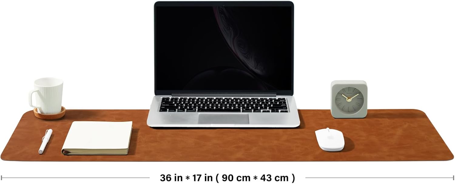 Distressed Leather Desk Mat -  - Leather Desk Pad review and price