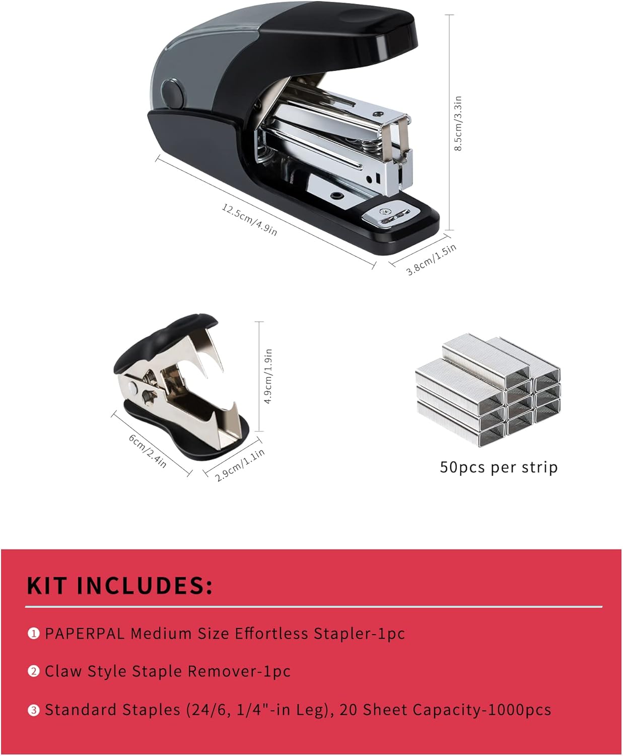 Effortless Standard Stapler Se - Stapler Half Strip review and price