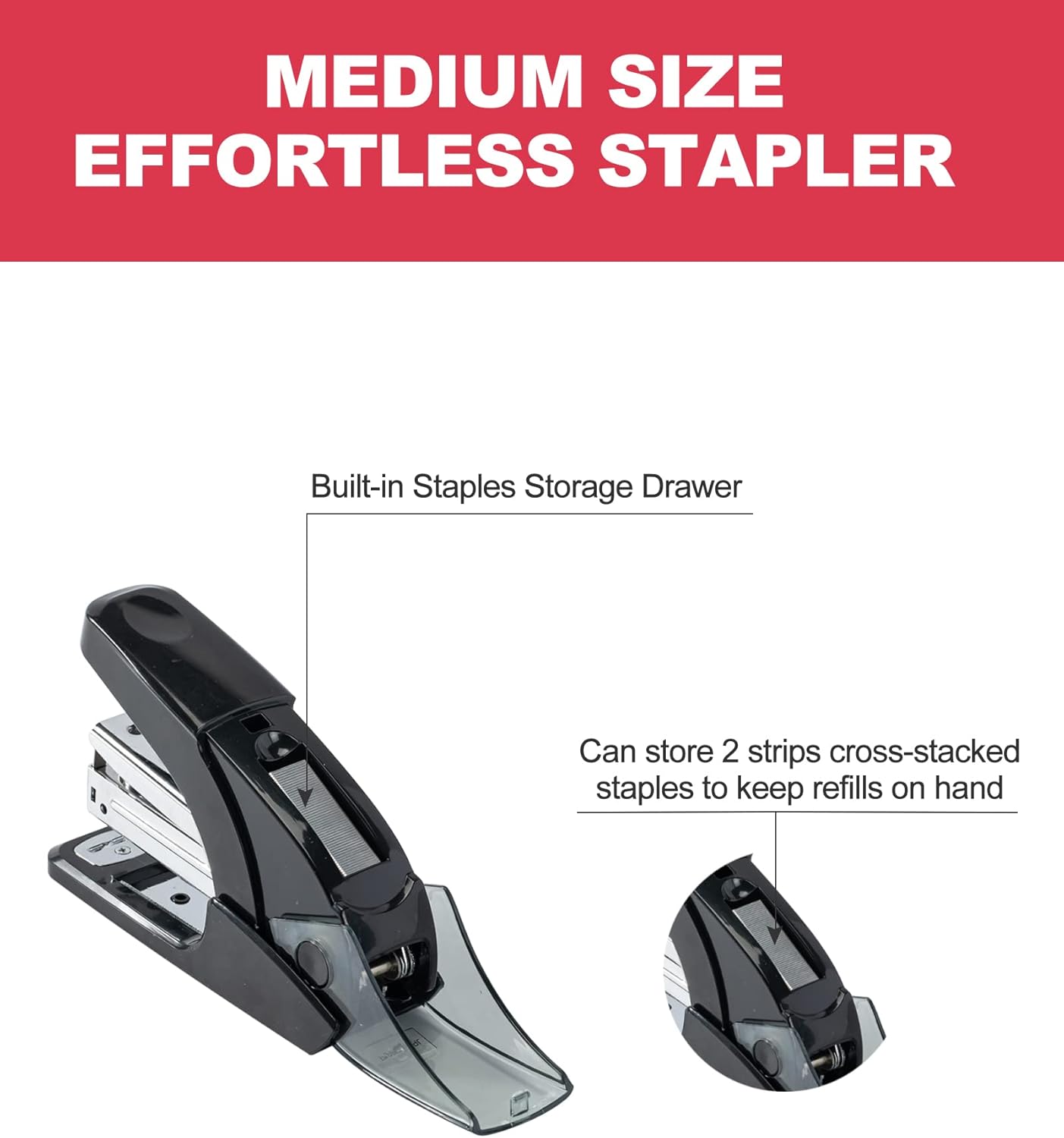 Effortless Standard Stapler Se - Stapler Half Strip review and price
