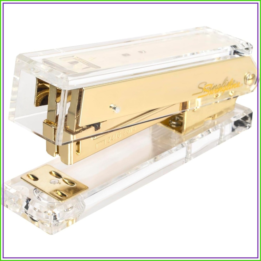 Clear Acrylic Stapler, 20 Shee - Stapler Half Strip review and price